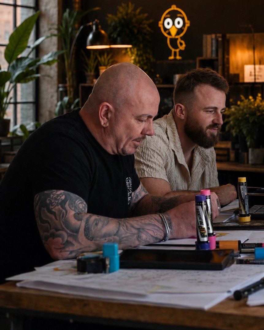 Jean-Marc et Robin au travail, Piou Piou Prod